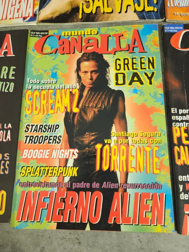 Collezione Completa Riviste Mundo Canalla