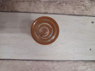 Bicchierino Lollo Caffè Naples Arancione Vetro