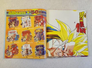 Álbum Dragon Ball Z Panini con 2 pósters