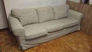 Divano Ikea 3 posti in tessuto beige