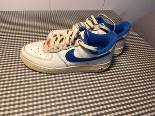 Nike Air Force 1 Blancas y Azules