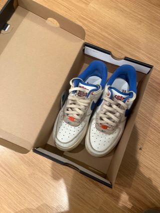 Nike Air Force 1 Blancas y Azules