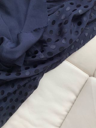 Blusa Carolina Herrera azul