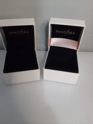 2 Cajas Pandora para Anillos (Vacías)