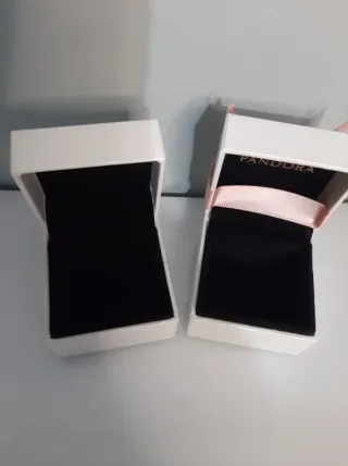 2 Cajas Pandora para Anillos (Vacías)