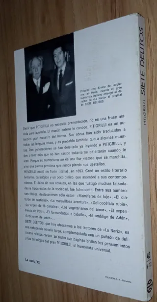 Siete delitos - Pitigrilli