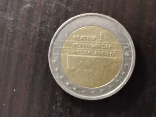 Moneda 2 Euros 2001 Países Bajos