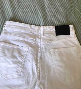 Jeans ZARA blancos