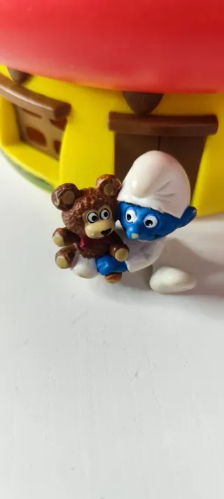 Lotto di Antiche Figure di Bebè Puffi