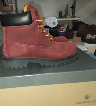 Stivaletti Lumberjack Rossi Donna Tg 37