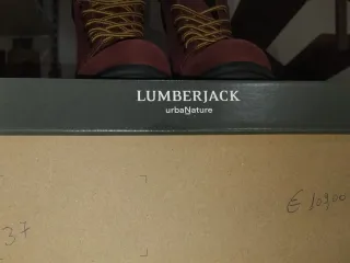 Stivaletti Lumberjack Rossi Donna Tg 37