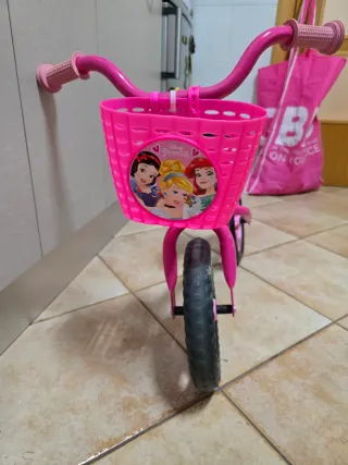 Bici sin pedales niña rosa