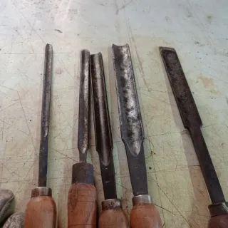 Gubias para torno de madera
