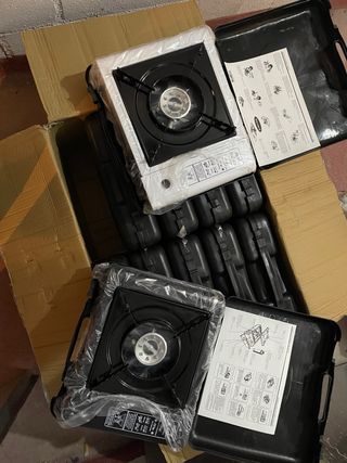 Hornillos de camping portátiles