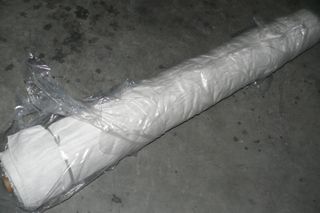 Tecido Linho Suave Bege e Branco