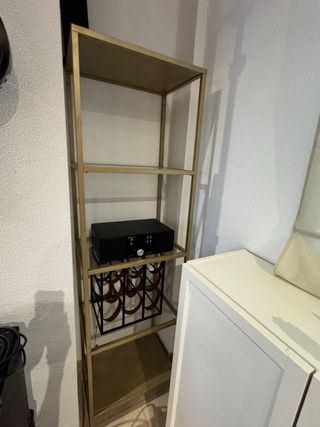 Estantería Metálica Dorada Ikea