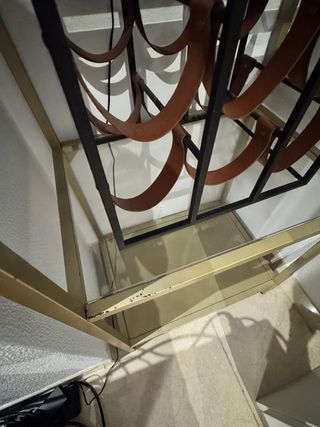 Estantería Metálica Dorada Ikea