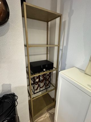 Estantería Metálica Dorada Ikea