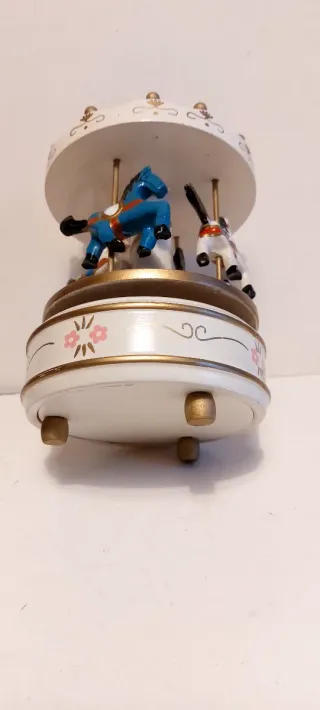 Carillon musicale Giostra Cavalli Vintage