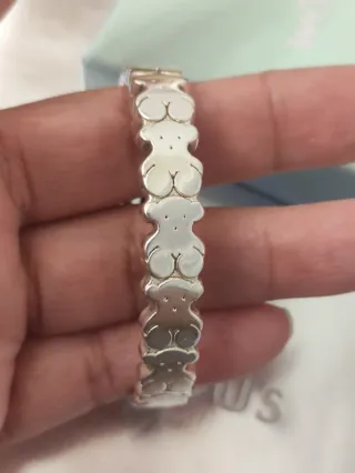 Pulsera Tous Oso Plata