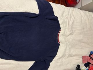 Sudadera Secret Culture azul y roja