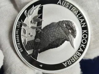Moneda Kookaburra 1 Oz Plata 9999 2021