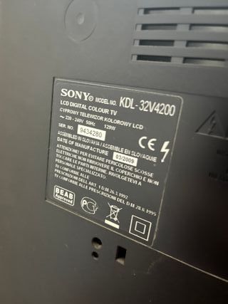 TV Sony Bravia 32 Negra