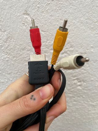 Consola PlayStation 2 nera + 1 controller