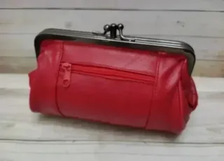 OFERTA. MONEDERO VINTAGE PIEL AUTÉNTICA