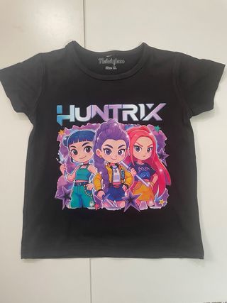 Camiseta Niña Huntrix Talla XL (5-6 años)