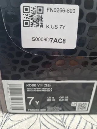 Nike Kobe 8 What The Talla 40