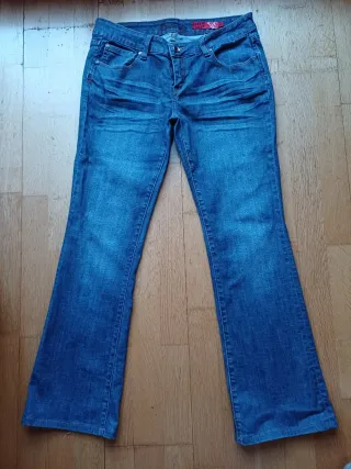 Pantalón vaquero GREEN COAST azul,  chulo
