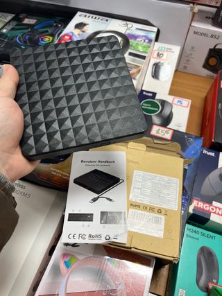 Grabadora DVD USB 3.0 / Type-C AUELEK