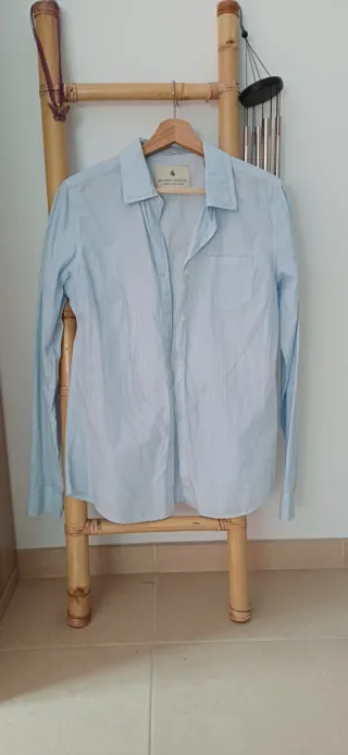 Camisa azul Maison Scotch