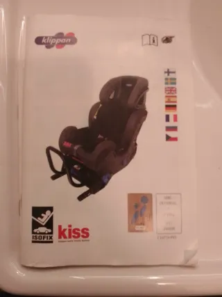 Silla Coche Klippan Kiss 2 Plus. A contramarcha