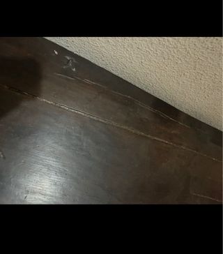 Arcón de madera antiguo grande