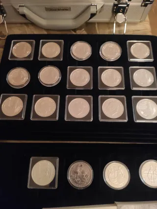 Lote monedas Britannia