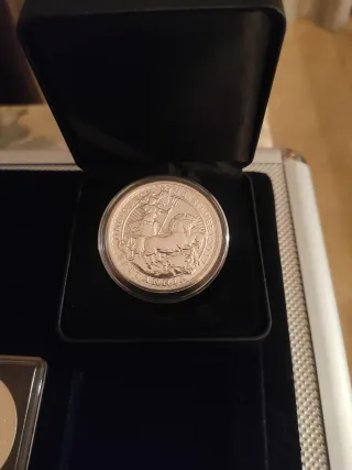 Lote monedas Britannia