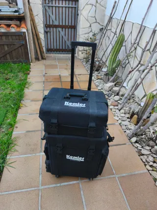 Trolley Kemier Peluquería Estética Negro