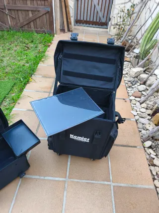 Trolley Kemier Peluquería Estética Negro