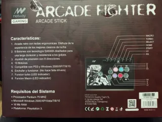 Netway Gaming Arcade Fighter PS3