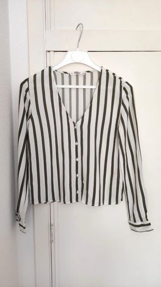 Camisa de rayas Pull&Bear mujer