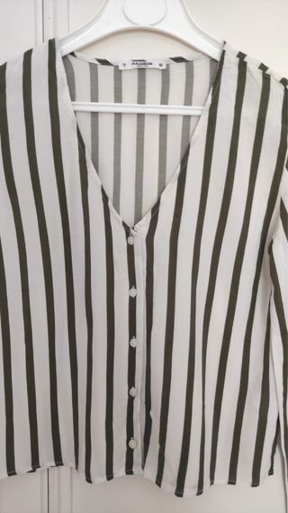 Camisa de rayas Pull&Bear mujer