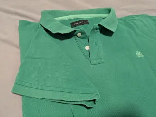 Polo Cortefiel Verde Talla M