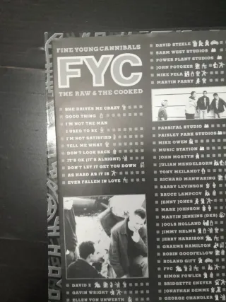 Fine Young Cannibals FYC Vinilo