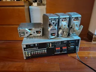 Amplificador Kenwood 5.1 con subwoofer