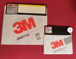 Disco flexible 3M DS, DD, 1024/F Formato grande