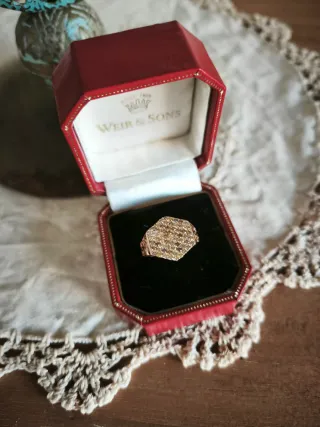 Anillo Oro y Diamantes