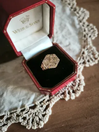 Anillo Oro y Diamantes