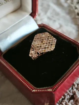 Anillo Oro y Diamantes